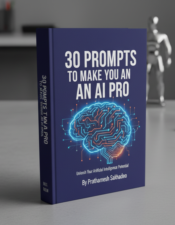 30 Prompts to Make You an AI Pro eBook cover